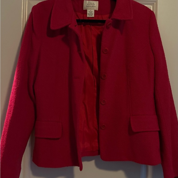 Women's Red Jacket - Picture 4 of 5